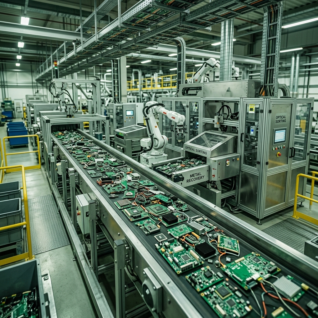 Xử lý rác thải điện tử (E-Waste)