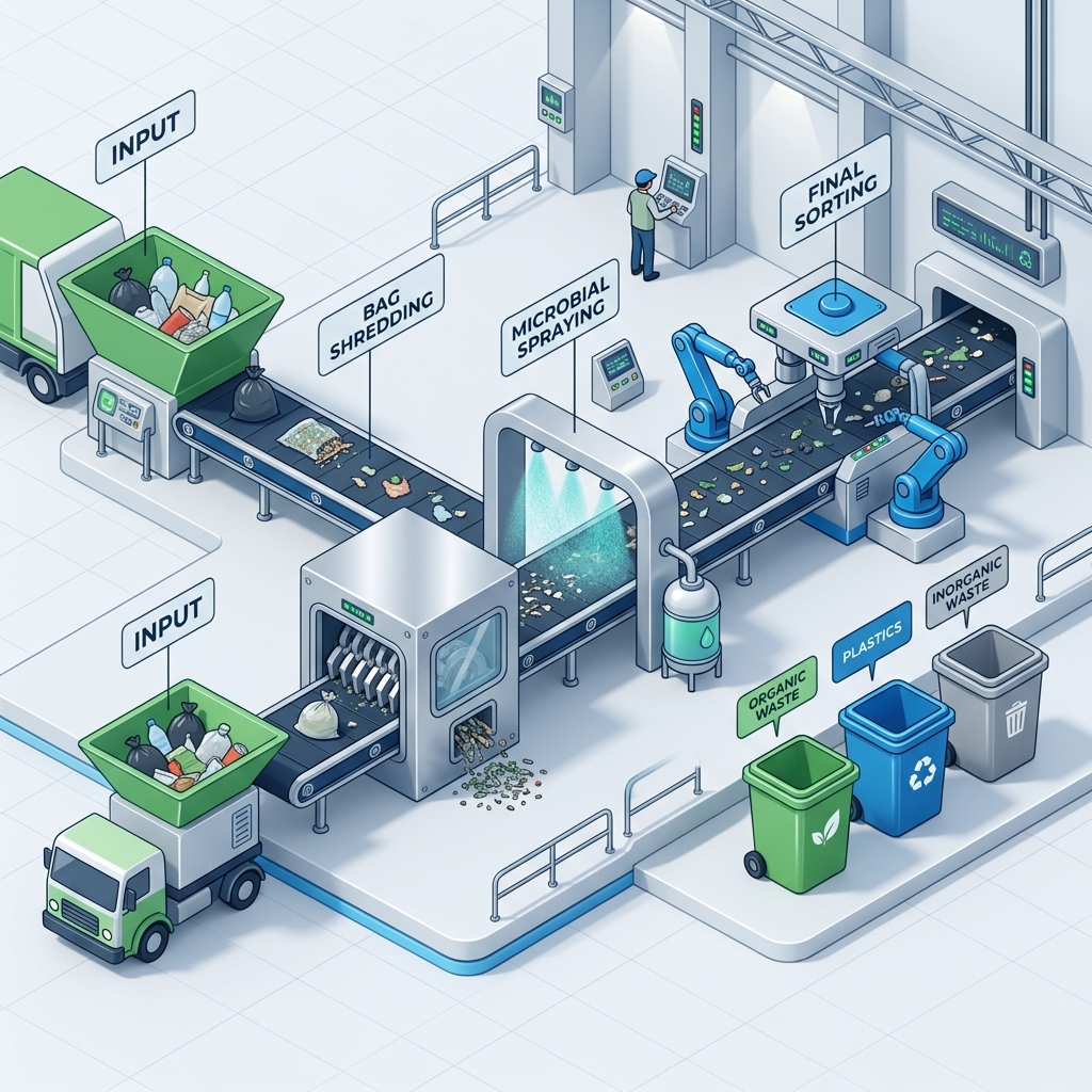 Sơ đồ phân loại rác