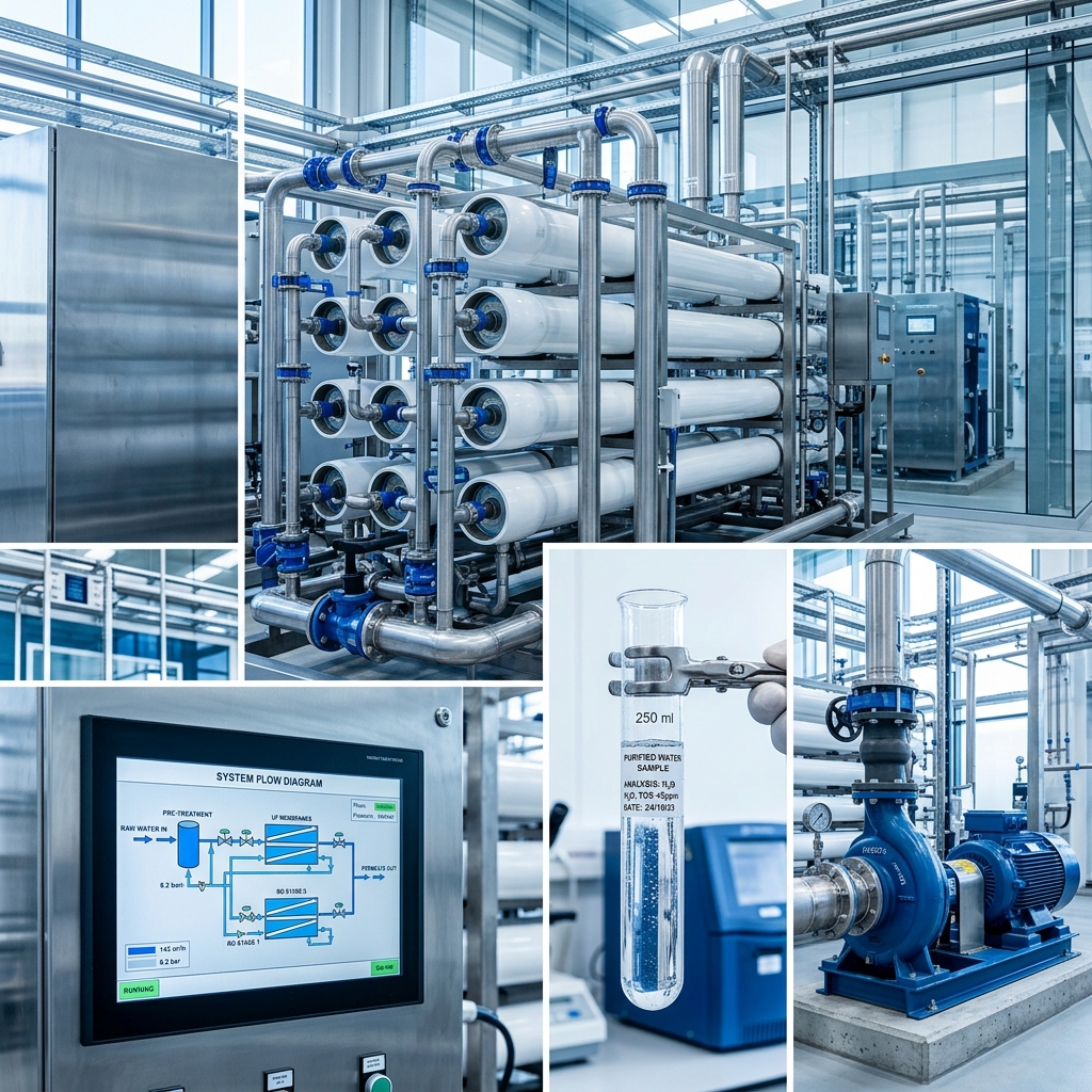 Hệ thống xử lý nước hiện đại